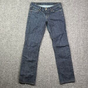Citizens of Humanity Kelly Low Waist Bootcut Jeans Dark Wash SZ 28 *HEM ALTERED*